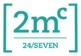 2mc 24/7 3D Animation Logo